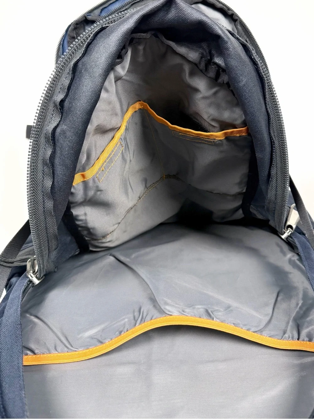 The North Face Mentor Backpack Navy Blue Laptop Hiking Travel Daypack